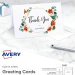 Avery Printable Greeting Cards