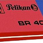 Pelikan 220275 Eraser Red Rubber - Blue/White