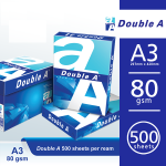 Double A A3 Copy Paper 80gsm White | Ream 500